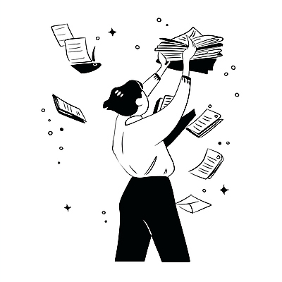 남자 의자 일러스트 비즈니스 아이디어 직장 한명 들기 성인 반짝임 손들기 검은색 업무 직장인 집중 문서 성인남자한명만 흩날리기 국내일러스트 AI파일 직업 1 컬러 가구 컨셉 회사 모션 사람 작업 남자한명만 성인남자만 파일형식 벡터