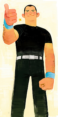 JPG 남자 일러스트 한명 서기 미소 성인 최고 손내밀기 성인남자한명만 국내일러스트 AI일러스트 AI콘텐츠 1 모션 표정 사람 손짓 남자한명만 성인남자만 파일형식