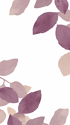 JPG 잎 일러스트 나뭇잎 수채화 프레임 사람없음 보라색 카피스페이스 보테니컬아트 국내일러스트 AI일러스트 AI콘텐츠 식물 컬러 공백 파일형식