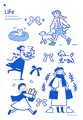 전신 모자 여자 리본 쿠션 잎 가방 일러스트 들기 여러명 성인 라이프 컵 파란색 귀여움 목도리 고양이 산책 토끼 강아지 바게트 손그림 목줄 성인여자만 국내일러스트 AI파일 식물 식기 잡화 빵 컬러 다수 컨셉 포유류 모션 휴식 사람 생활 반려동물 개 여자만 성인만 파일형식 벡터 반려용품