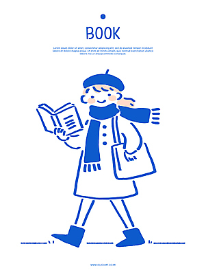 전신 모자 여자 여유 가방 일러스트 휴식 한명 미소 들기 성인 파란색 독서 목도리 집중 성인여자한명만 국내일러스트 AI파일 1 잡화 감정 컬러 컨셉 모션 표정 사람 여자한명만 성인여자만 파일형식 벡터