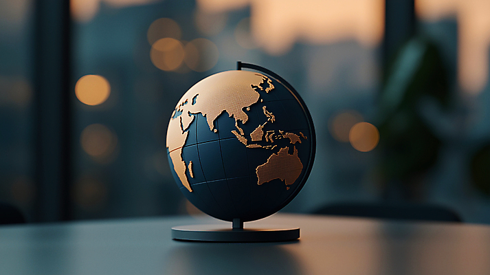 JPG 편집이미지 사람없음 글로벌 지구본 책상 보케 비전 편집실사 AI컴퓨터그래픽 AI콘텐츠 가구 CG 파일형식