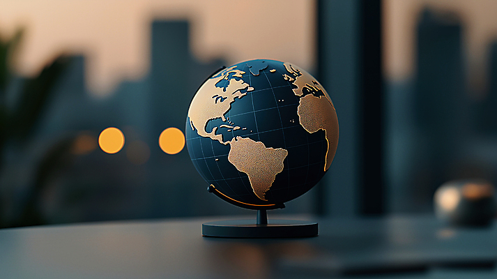 JPG 편집이미지 사람없음 글로벌 지구본 책상 보케 비전 편집실사 AI컴퓨터그래픽 AI콘텐츠 가구 CG 파일형식