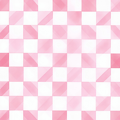 JPG 분홍색 백그라운드 패턴 일러스트 밝음 사람없음 빈티지 체크무늬 부드러움 국내일러스트 AI일러스트 AI콘텐츠 컬러 컨셉 무늬 감각 파일형식