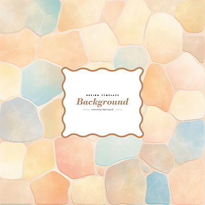 PSD 백그라운드 일러스트 추상 사람없음 돌_바위 타일 질감 대리석 스톤 베이지색 파스텔톤 국내일러스트 컬러 무늬 재료 파일형식