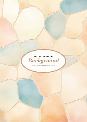 PSD 백그라운드 일러스트 추상 사람없음 돌_바위 타일 질감 대리석 스톤 베이지색 파스텔톤 국내일러스트 컬러 무늬 재료 파일형식