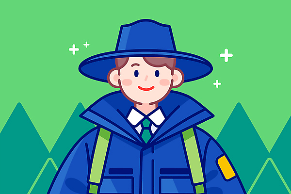 남자 일러스트 배낭 자연 산 직업캐릭터 한명 안전 상반신 성인 초록색 자연보호 환경 등산 숲 등산복 챙모자 성인남자한명만 국내일러스트 일러캐릭터 AI파일 직업 캐릭터 모자_잡화 1 옷 컬러 가방 사람 트래킹 보호 생태계 남자한명만 성인남자만 파일형식 벡터