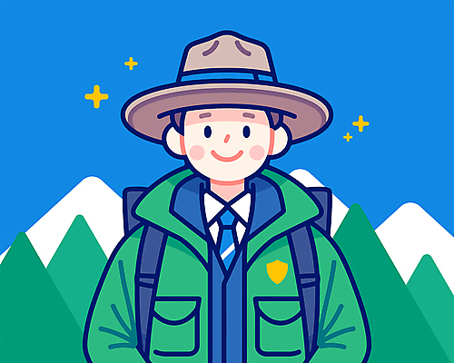 남자 일러스트 배낭 자연 산 직업캐릭터 한명 안전 상반신 성인 초록색 반짝임 자연보호 환경 등산 숲 등산복 챙모자 성인남자한명만 국내일러스트 일러캐릭터 AI파일 직업 캐릭터 모자_잡화 1 옷 컬러 가방 모션 사람 트래킹 보호 생태계 남자한명만 성인남자만 파일형식 벡터