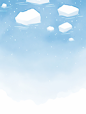 JPG 조각 하늘색 일러스트 수채화 사람없음 물 얼음 차가움 파편 국내일러스트 AI일러스트 AI콘텐츠 자연요소 파란색 파일형식