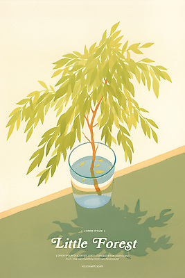 PSD 나무 포스터 화분 일러스트 그림자 사람없음 컵 연두색 물 평화 미니멀 테라리움 국내일러스트 자연요소 식물 식기 컨셉 초록색 원예 파일형식