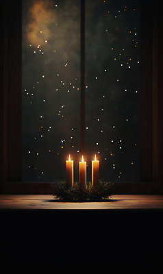JPG 편집이미지 종교 십자가 촛불 창문 사람없음 빛 갈색 성당 어둠 풀 보케 신성 감성 편집실사 AI포토 AI콘텐츠 식물 컬러 컨셉 초 종교건축 CG 파일형식