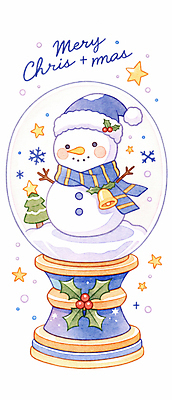 JPG 별 크리스마스 겨울 일러스트 눈사람 수채화 선물 사람없음 장식 파란색 크리스마스트리 눈 스노글로브 국내일러스트 AI일러스트 AI콘텐츠 자연요소 계절 기념일 컬러 날씨 파일형식
