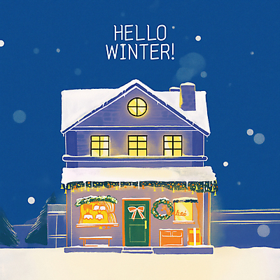 PSD 별 크리스마스장식 겨울 가로등 일러스트 창문 밤하늘 주택 따뜻함 굴뚝 사람없음 파란색 빛 고요 눈 눈송이 연기 야간 눈길 크리스마스리스 국내일러스트 자연요소 계절 공공시설 길 컬러 크리스마스 하늘 날씨 눈_날씨 건물 화환 파일형식