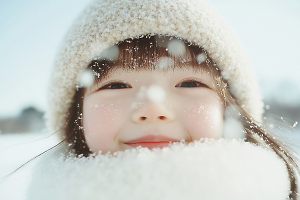 JPG 편집이미지 여자 행복 어린이 겨울 털모자 한명 미소 웃음 소녀 근접촬영 앞모습 아웃포커스 목도리 눈내림 의료성형뷰티 소녀한명만 편집실사 AI인물포토 AI콘텐츠 모자_잡화 1 잡화 계절 감정 뷰포인트 눈_날씨 촬영기법 표정 사람 CG 여자한명만 소녀만 파일형식 AI포토