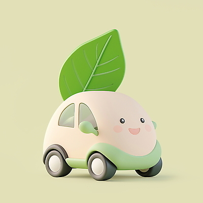 PSD 편집이미지 교통수단 자동차 나뭇잎 3D캐릭터 웃음 사람없음 3D 그린에너지 전기에너지 입체 에코 친환경 전기자동차 친환경자동차 편집3D 캐릭터 육상교통 교통 잎 표정 환경 에너지 디지털합성 파일형식