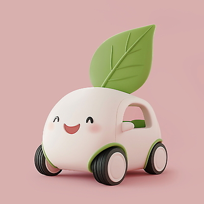 PSD 편집이미지 교통수단 자동차 나뭇잎 3D캐릭터 웃음 사람없음 3D 그린에너지 전기에너지 입체 에코 친환경 전기자동차 친환경자동차 편집3D 캐릭터 육상교통 교통 잎 표정 환경 에너지 디지털합성 파일형식