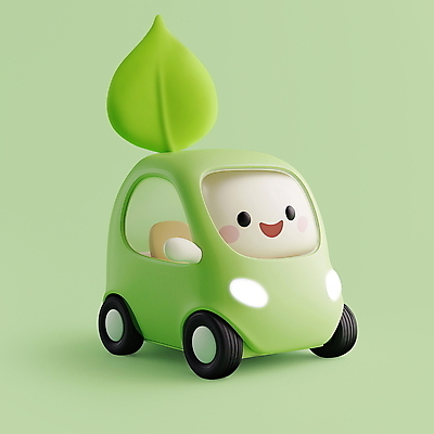PSD 편집이미지 교통수단 자동차 나뭇잎 3D캐릭터 웃음 사람없음 3D 그린에너지 전기에너지 입체 에코 친환경 전기자동차 친환경자동차 편집3D 캐릭터 육상교통 교통 잎 표정 환경 에너지 디지털합성 파일형식