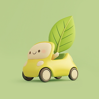 PSD 편집이미지 교통수단 자동차 나뭇잎 3D캐릭터 웃음 사람없음 3D 그린에너지 전기에너지 입체 에코 친환경 전기자동차 친환경자동차 편집3D 캐릭터 육상교통 교통 잎 표정 환경 에너지 디지털합성 파일형식