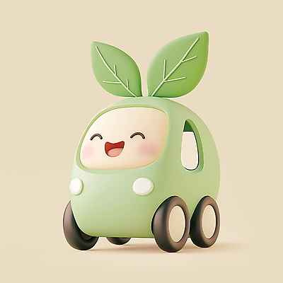 PSD 편집이미지 교통수단 자동차 나뭇잎 3D캐릭터 웃음 사람없음 3D 그린에너지 전기에너지 입체 에코 친환경 전기자동차 친환경자동차 편집3D 캐릭터 육상교통 교통 잎 표정 환경 에너지 디지털합성 파일형식