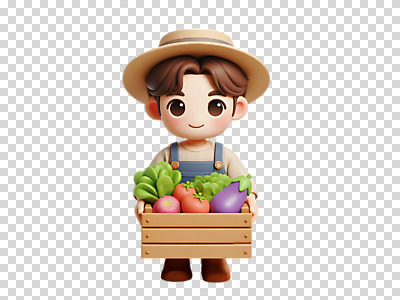 전신 편집이미지 남자 토마토 가지 3D캐릭터 한명 들기 누끼 성인 앞모습 농작물 3D 신선 농부 상추 나무상자 멜빵바지 친환경 밀짚모자 PNG 성인남자한명만 직업 캐릭터 모자_잡화 1 뷰포인트 농업 채소 바지 모션 사람 상자 환경 멜빵 디지털합성 남자한명만 성인남자만 파일형식