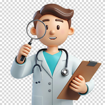 편집이미지 남자 의학 청진기 돋보기 병원 한명 들기 누끼 성인 앞모습 3D 의사 의사가운 PNG 서류판 성인남자한명만 1 뷰포인트 의료기기 모션 사람 사무용품 의료진 가운 디지털합성 남자한명만 성인남자만 파일형식