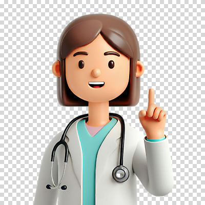 편집이미지 여자 의학 청진기 병원 한명 누끼 성인 앞모습 3D 의사 가리킴 의사가운 PNG 성인여자한명만 1 뷰포인트 의료기기 사람 손짓 의료진 가운 디지털합성 여자한명만 성인여자만 파일형식