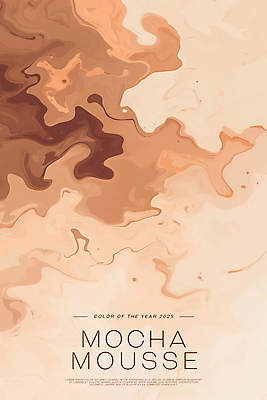 PSD 배너 백그라운드 일러스트 사람없음 갈색 유행 심플 감성 세련 2025년 트렌드컬러 국내일러스트 모카무스 컬러 컨셉 연도 파일형식
