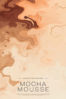 PSD 배너 백그라운드 일러스트 사람없음 갈색 유행 심플 세련 2025년 트렌드컬러 국내일러스트 모카무스 컬러 연도 파일형식