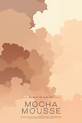 PSD 배너 백그라운드 일러스트 사람없음 갈색 유행 심플 세련 2025년 트렌드컬러 국내일러스트 모카무스 컬러 연도 파일형식