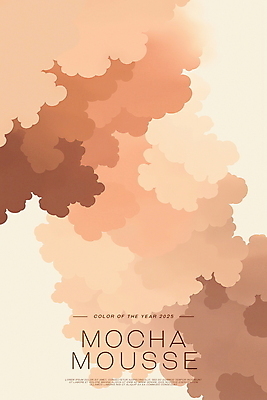 PSD 배너 백그라운드 일러스트 사람없음 갈색 유행 심플 세련 2025년 트렌드컬러 국내일러스트 모카무스 컬러 연도 파일형식