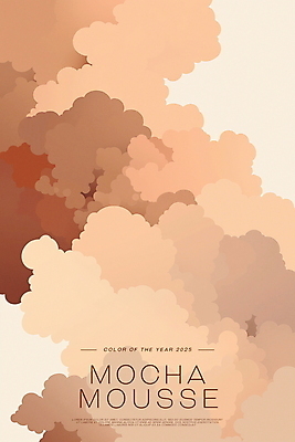 PSD 배너 백그라운드 일러스트 사람없음 갈색 유행 심플 세련 2025년 트렌드컬러 국내일러스트 모카무스 컬러 연도 파일형식