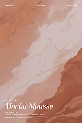 PSD 편집이미지 백그라운드 추상 수채화 사람없음 갈색 유행 모던 그라데이션 세련 2025년 트렌드컬러 이미지편집 모카무스 컬러 무늬 연도 파일형식