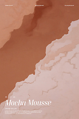 PSD 편집이미지 백그라운드 추상 수채화 사람없음 갈색 유행 모던 그라데이션 세련 2025년 트렌드컬러 이미지편집 모카무스 컬러 무늬 연도 파일형식