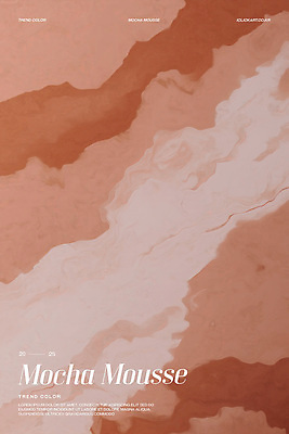 PSD 편집이미지 백그라운드 추상 수채화 사람없음 갈색 유행 모던 그라데이션 세련 2025년 트렌드컬러 이미지편집 모카무스 컬러 무늬 연도 파일형식