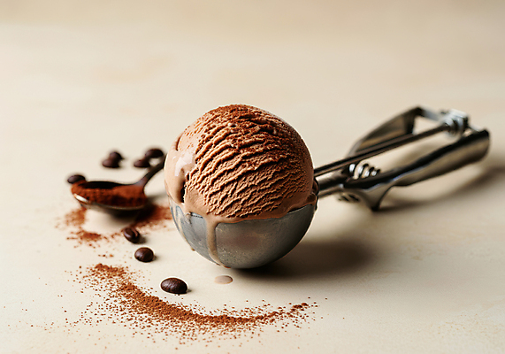 JPG 편집이미지 아이스크림 사람없음 유행 오브젝트 2025년 트렌드컬러 편집실사 모카무스 AI포토 AI콘텐츠 컬러 디저트 연도 CG 파일형식