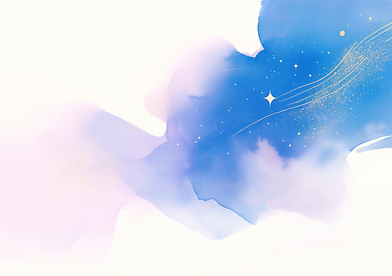 JPG 분홍색 백그라운드 일러스트 붓터치 수채화 사람없음 파란색 번짐 국내일러스트 AI일러스트 AI콘텐츠 컬러 파일형식 효과