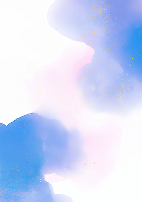 JPG 분홍색 백그라운드 일러스트 붓터치 수채화 사람없음 파란색 번짐 국내일러스트 AI일러스트 AI콘텐츠 컬러 파일형식 효과