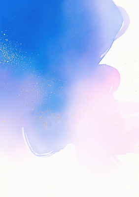 JPG 분홍색 백그라운드 일러스트 붓터치 수채화 사람없음 파란색 번짐 국내일러스트 AI일러스트 AI콘텐츠 컬러 파일형식 효과