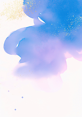 JPG 분홍색 백그라운드 일러스트 붓터치 수채화 사람없음 파란색 번짐 국내일러스트 AI일러스트 AI콘텐츠 컬러 파일형식 효과