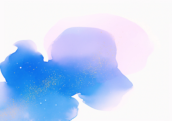 JPG 분홍색 백그라운드 일러스트 붓터치 수채화 사람없음 파란색 번짐 국내일러스트 AI일러스트 AI콘텐츠 컬러 파일형식 효과