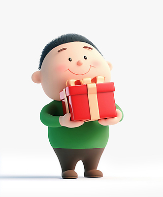 전신 PSD 편집이미지 남자 중년 3D캐릭터 한명 서기 미소 들기 선물상자 3D 중년남자한명만 편집3D 캐릭터 1 모션 표정 선물 사람 성인 상자 디지털합성 남자한명만 중년남자만 파일형식