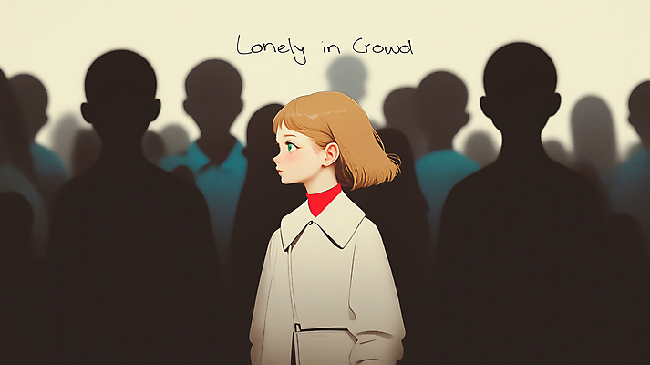 JPG 응시 여자 남자 일러스트 그림자 여러명 성인 빛 코트 고독 군중 베이지색 색감 성인만 국내일러스트 AI일러스트 AI콘텐츠 시선 감정 컬러 다수 사람 외투 파일형식