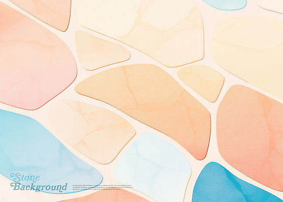 PSD 백그라운드 일러스트 추상 사람없음 타일 스톤 베이지색 타일바닥 파스텔톤 국내일러스트 컬러 무늬 바닥 파일형식