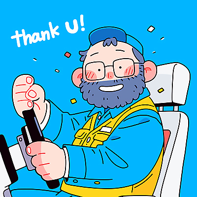 남자 중년 의자 일러스트 수염 직업캐릭터 한명 미소 앉기 파란색 운전 잡기 조끼 핸들 감사 꽃가루 버스기사 중년남자한명만 안경낌 일러캐릭터 AI파일 직업 캐릭터 1 감정 안경 컬러 가구 모션 표정 사람 성인 외투 운전사 가루 남자한명만 중년남자만 파일형식 벡터