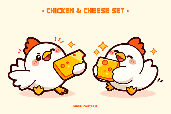 일러스트 치즈 윙크 웃음 들기 사람없음 반짝임 세트 노란색 귀여움 하트 닭캐릭터 일러캐릭터 AI파일 모양 캐릭터 컬러 동물캐릭터 컨셉 모션 유제품 표정 닭 파일형식 벡터