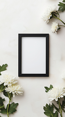 JPG 편집이미지 프레임 국화 사람없음 슬픔 흰색 디지털합성 조용 애도 장례 헌화 카피스페이스 편집실사 AI포토 AI콘텐츠 꽃 감정 컬러 공백 CG 추모 파일형식