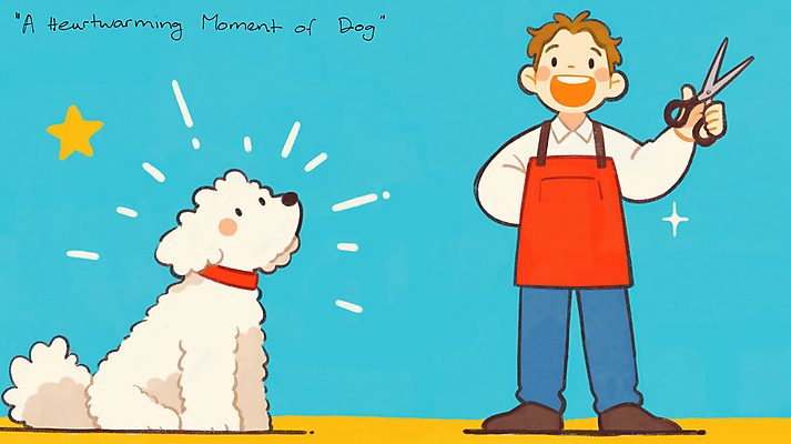 JPG 전신 남자 반려견 허리손 일러스트 가위 한명 들기 앉기 성인 파란색 귀여움 앞치마 강아지 애견용품 개목걸이 애견미용사 성인남자한명만 국내일러스트 AI일러스트 AI콘텐츠 1 컬러 포즈 컨셉 모션 문구용품 사람 반려동물 개 미용사 남자한명만 성인남자만 파일형식 반려용품