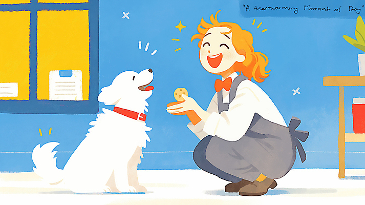 JPG 전신 여자 화분 반려견 일러스트 창문 탁자 한명 앉기 성인 파란색 귀여움 앞치마 강아지 주기 애견용품 개목걸이 웅크림 애견미용사 성인여자한명만 국내일러스트 AI일러스트 AI콘텐츠 1 컬러 가구 컨셉 모션 사람 반려동물 개 미용사 여자한명만 성인여자만 파일형식 반려용품