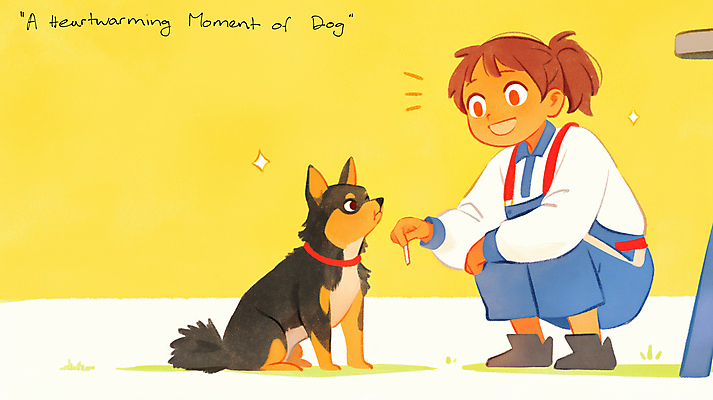 JPG 전신 여자 반려견 일러스트 한명 앉기 성인 노란색 귀여움 앞치마 강아지 주기 애견용품 개목걸이 웅크림 애견미용사 성인여자한명만 국내일러스트 AI일러스트 AI콘텐츠 1 컬러 컨셉 모션 사람 반려동물 개 미용사 여자한명만 성인여자만 파일형식 반려용품