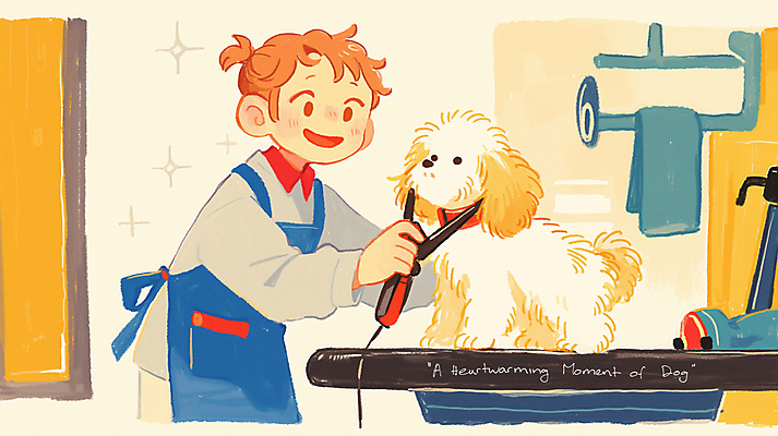 JPG 여자 반려견 일러스트 가위 한명 들기 상반신 성인 귀여움 앞치마 강아지 애견용품 애견미용사 성인여자한명만 국내일러스트 반려용품 AI일러스트 AI콘텐츠 1 컨셉 모션 문구용품 사람 반려동물 개 미용사 오브젝트 여자한명만 성인여자만 파일형식